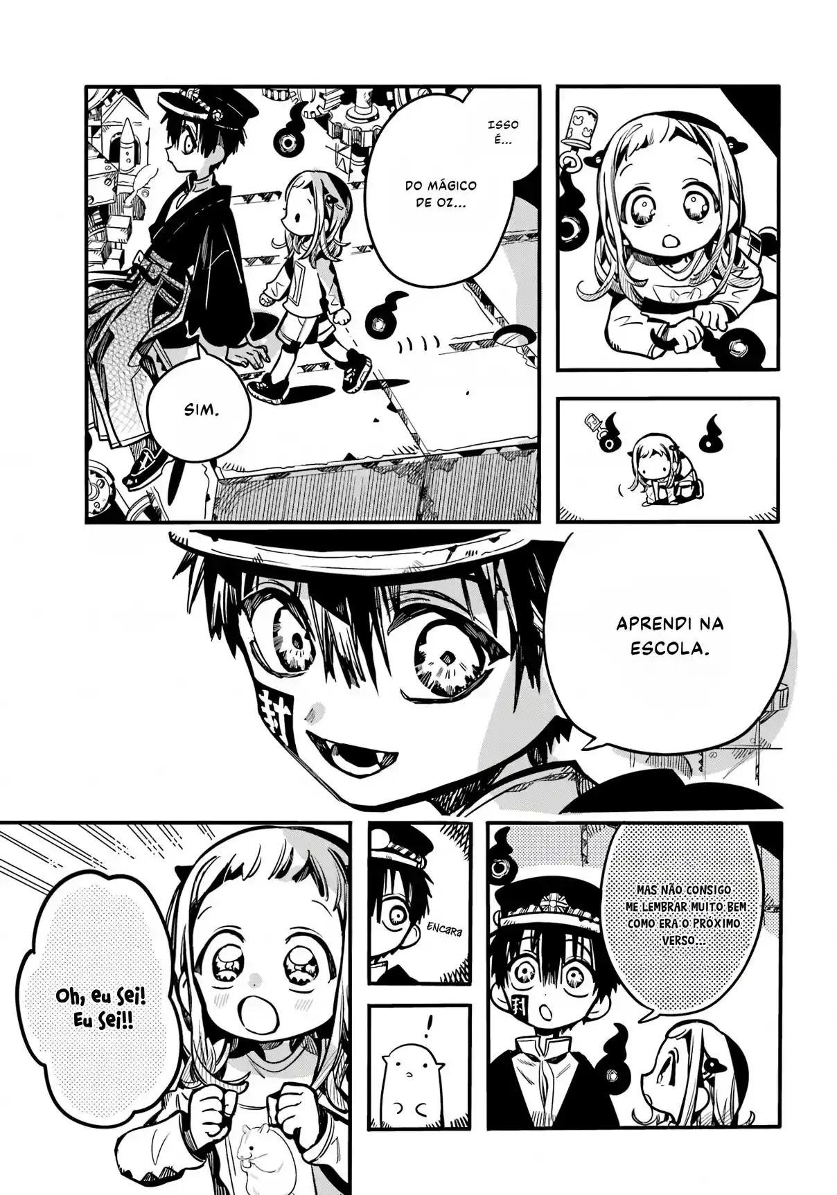 Read Toilet-bound Hanako-kun pt_BR Manga Online