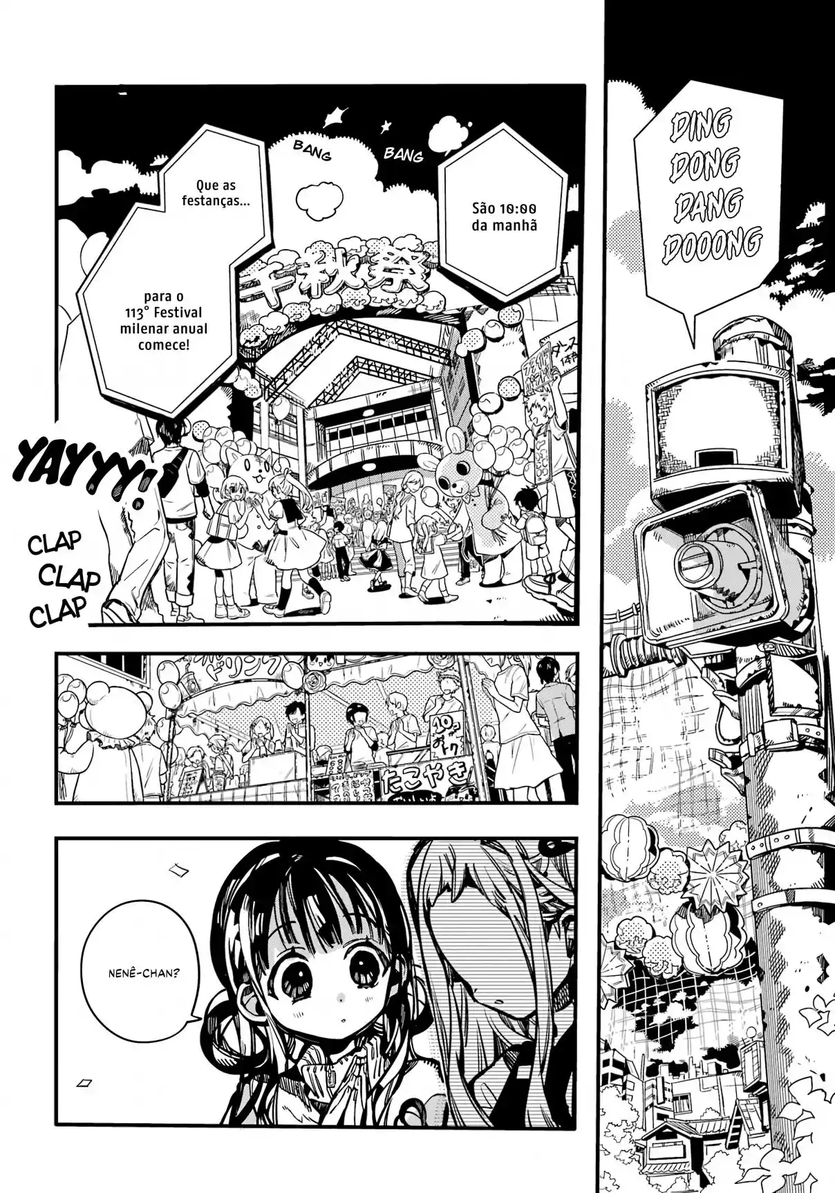 Read Toilet-bound Hanako-kun pt_BR Manga Online