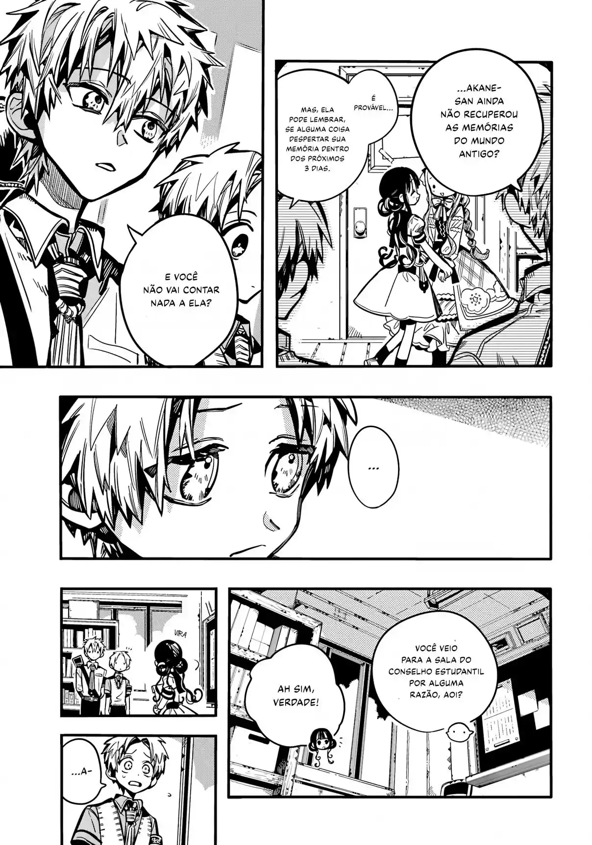Read Toilet-bound Hanako-kun pt_BR Manga Online