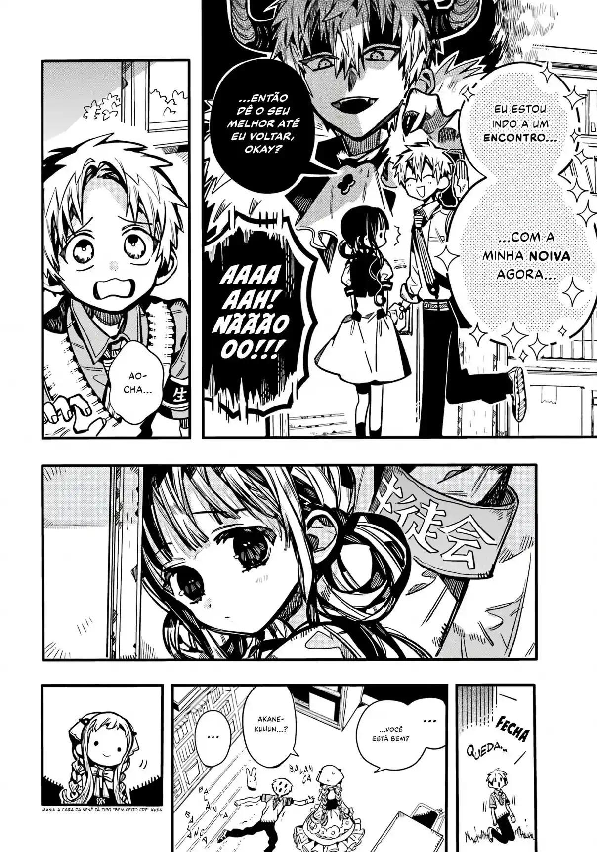 Read Toilet-bound Hanako-kun pt_BR Manga Online