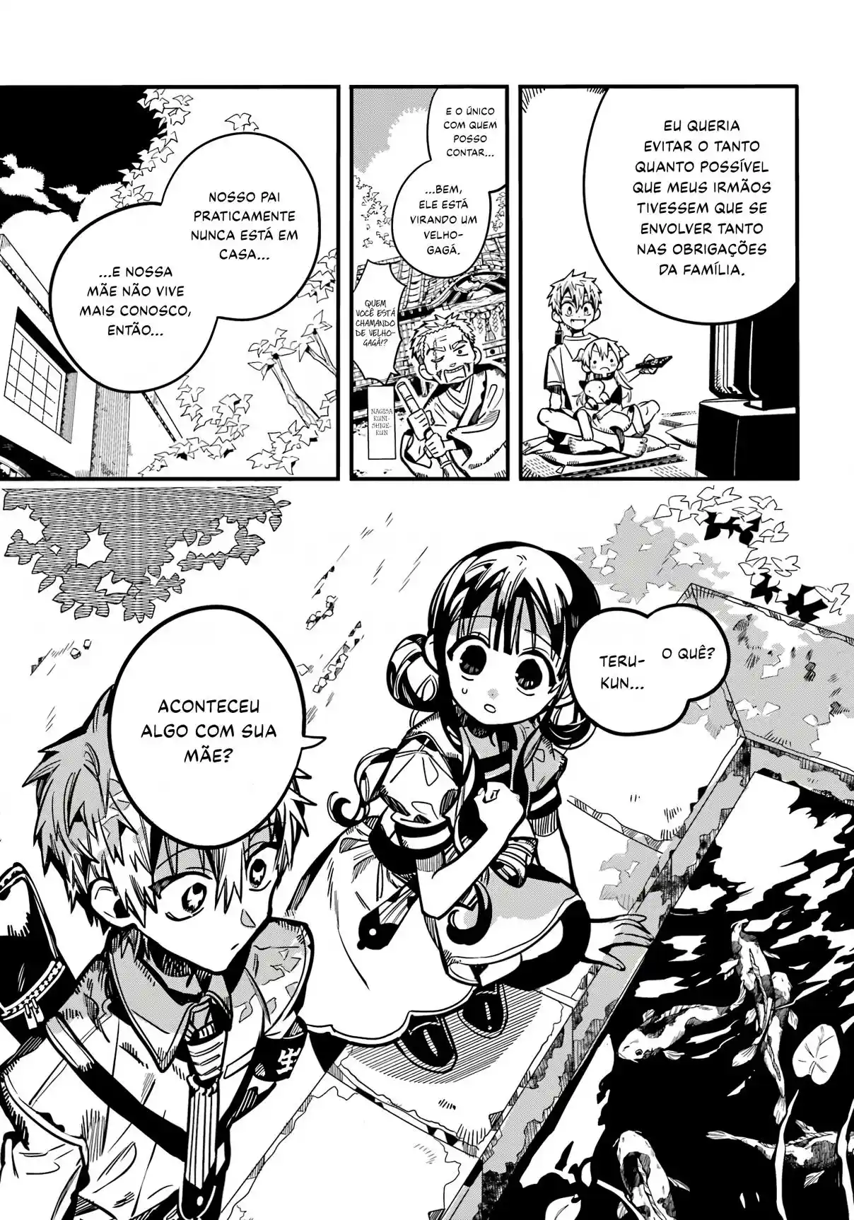 Read Toilet-bound Hanako-kun pt_BR Manga Online