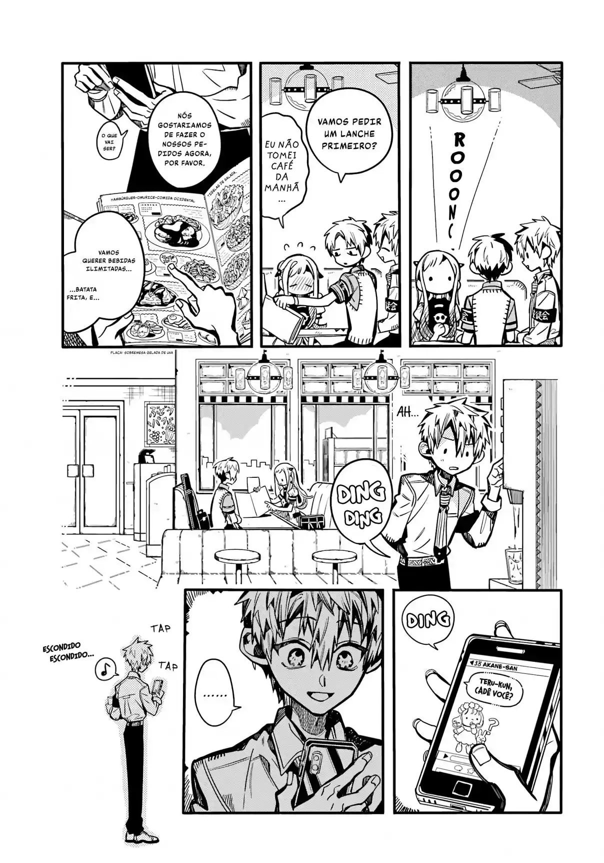 Read Toilet-bound Hanako-kun pt_BR Manga Online