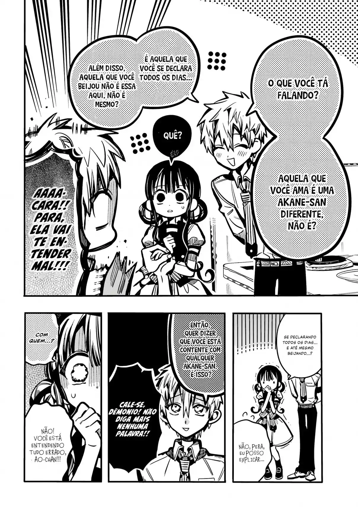 Read Toilet-bound Hanako-kun pt_BR Manga Online