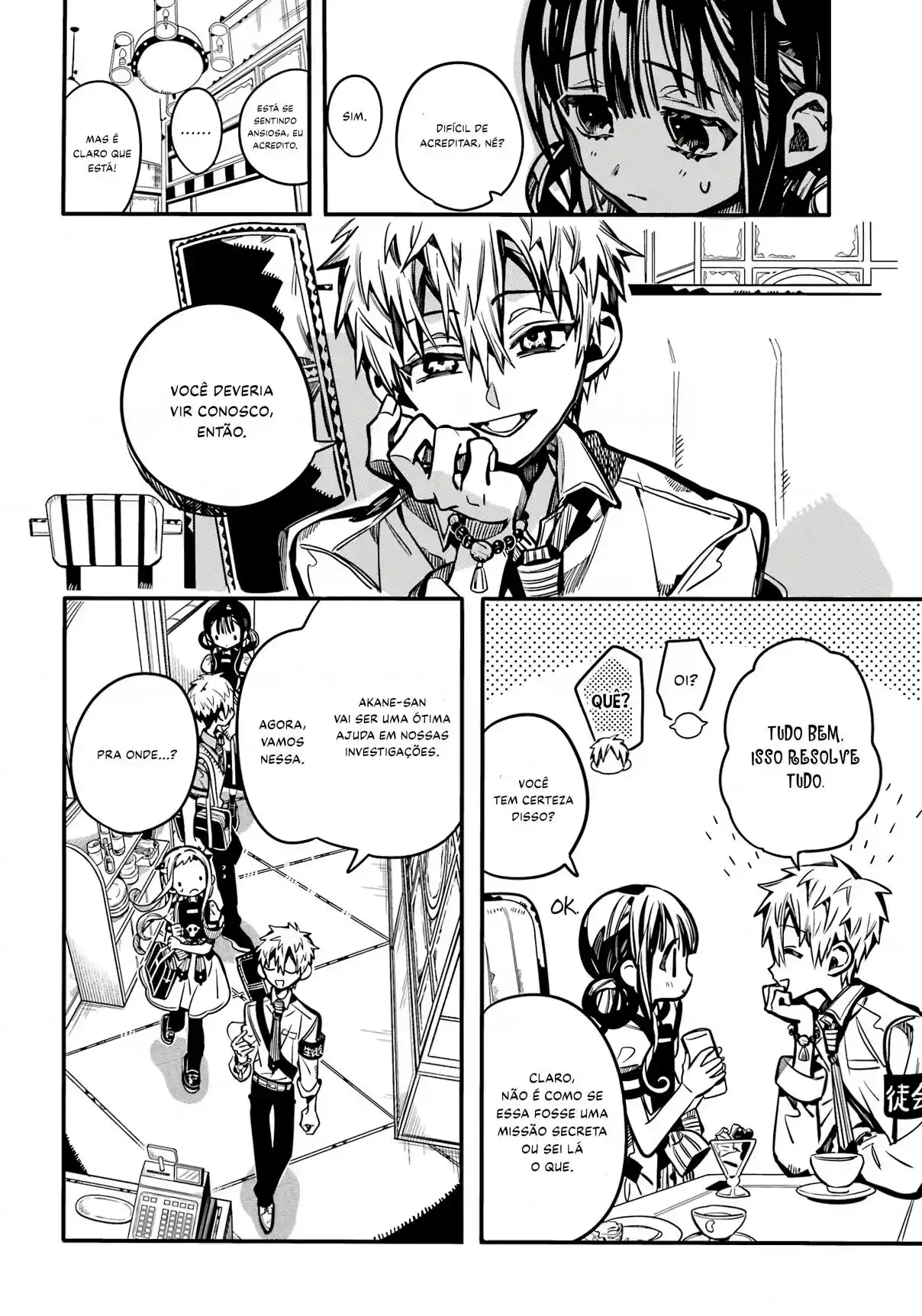 Read Toilet-bound Hanako-kun pt_BR Manga Online