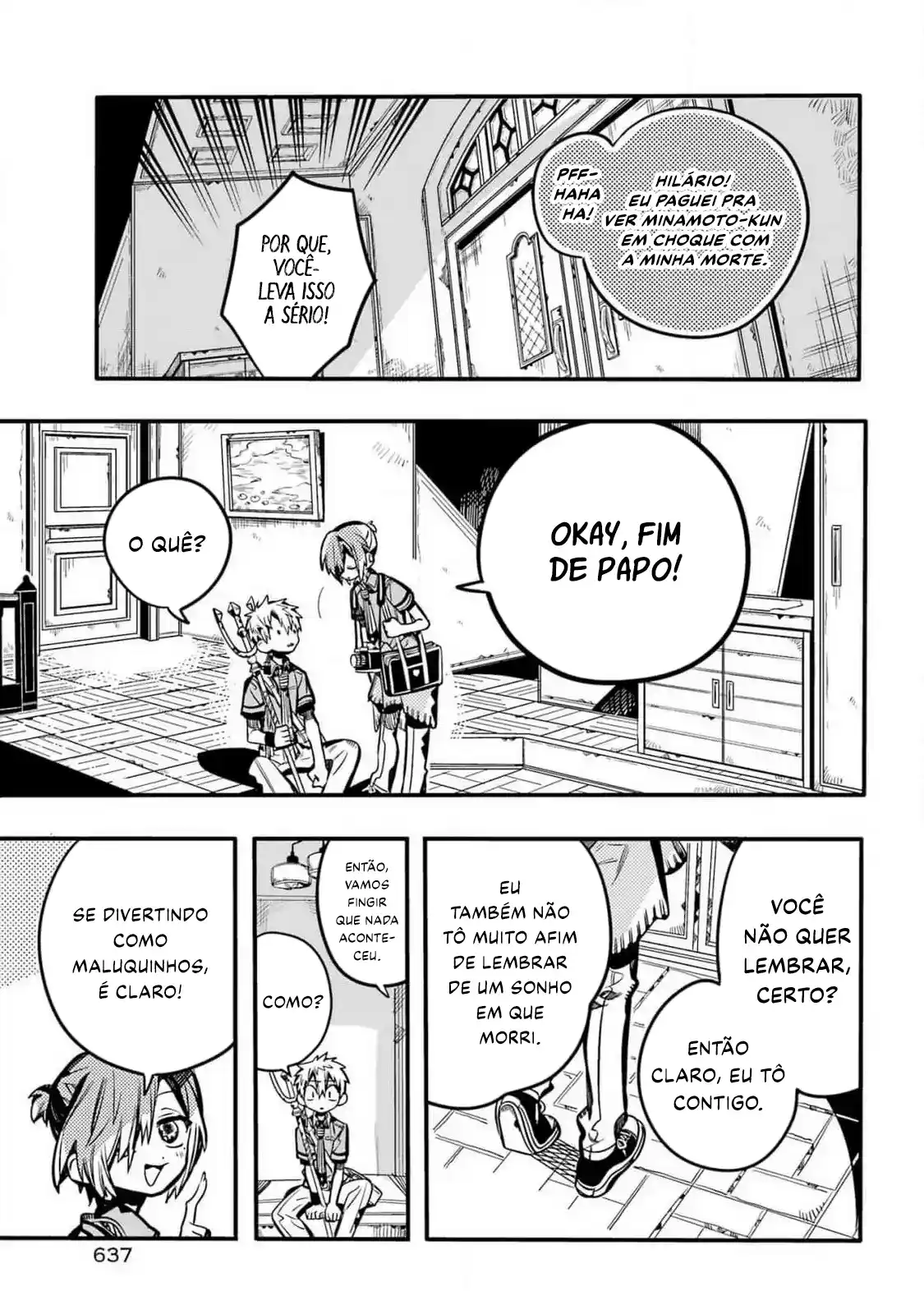 Read Toilet-bound Hanako-kun pt_BR Manga Online