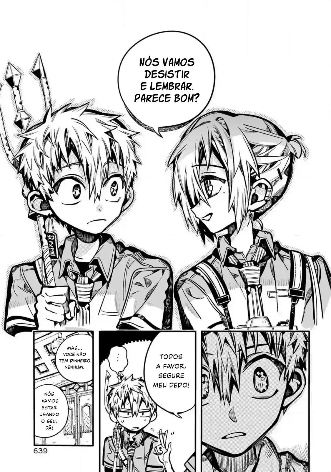 Read Toilet-bound Hanako-kun pt_BR Manga Online