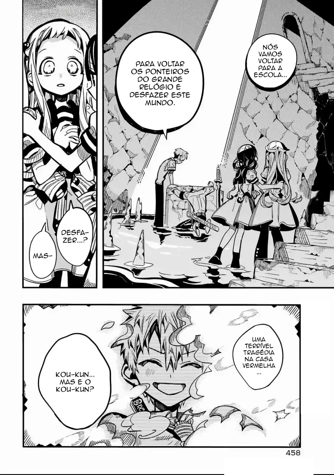 Read Toilet-bound Hanako-kun pt_BR Manga Online
