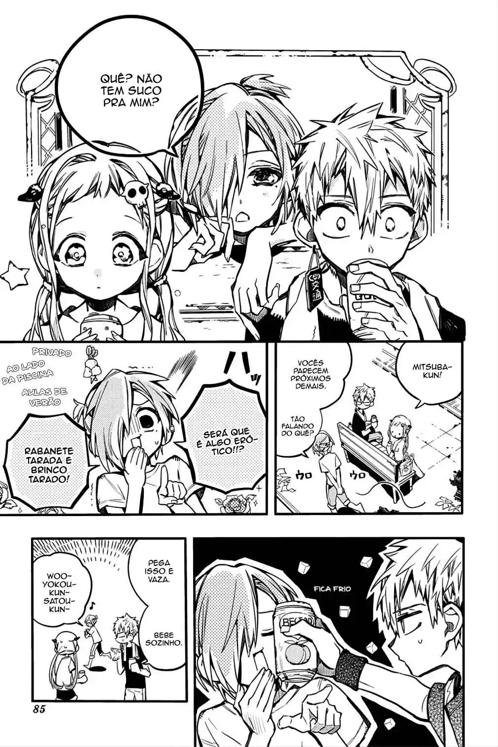 Read Toilet-bound Hanako-kun pt_BR Manga Online