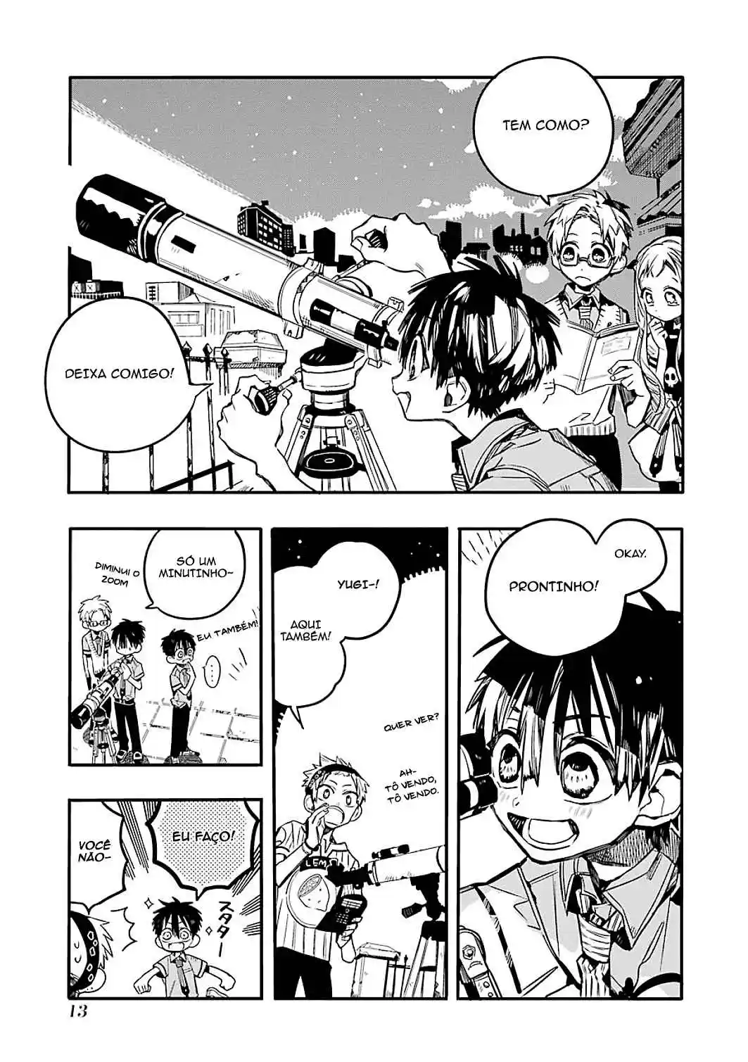 Read Toilet-bound Hanako-kun pt_BR Manga Online