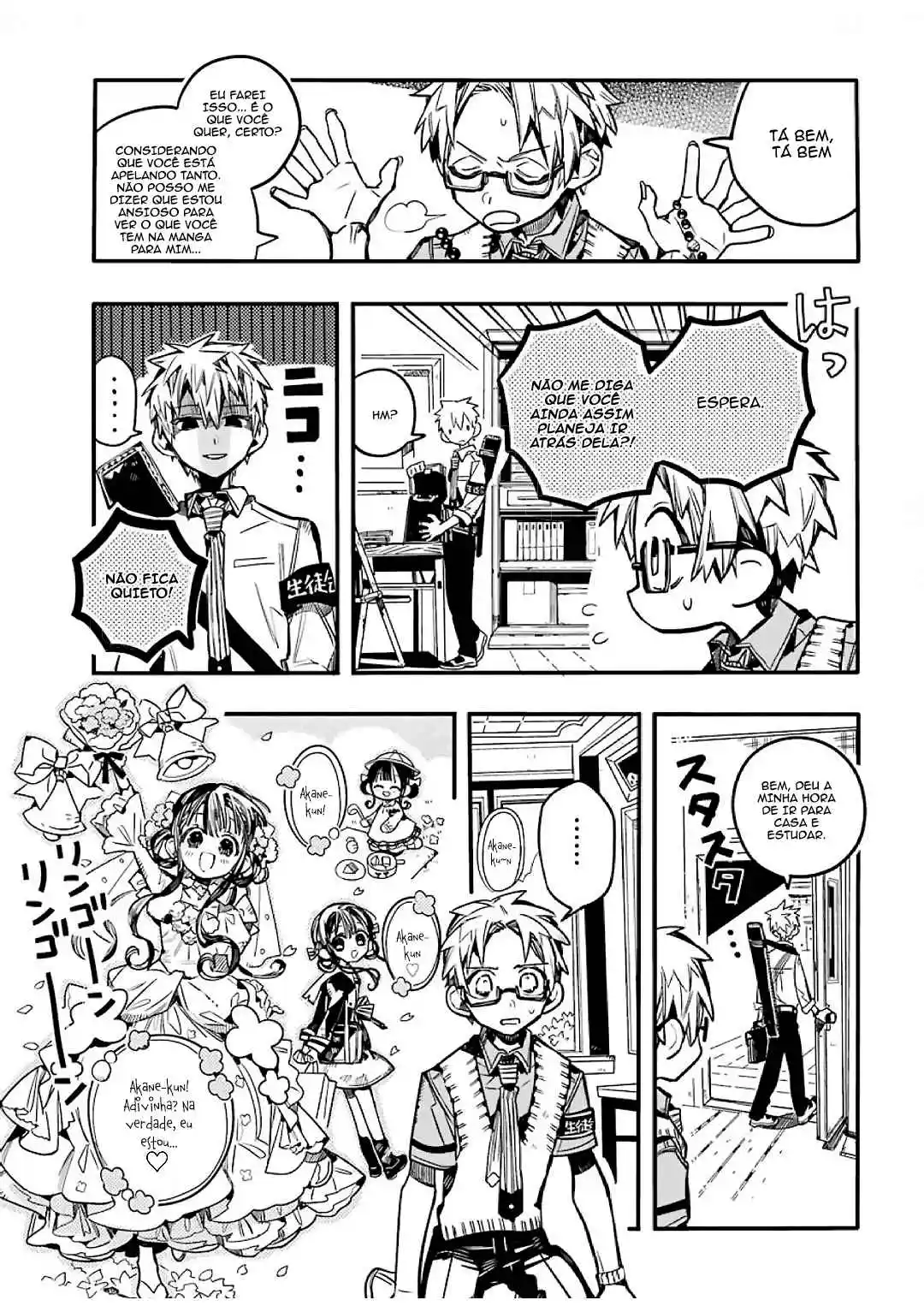 Read Toilet-bound Hanako-kun pt_BR Manga Online