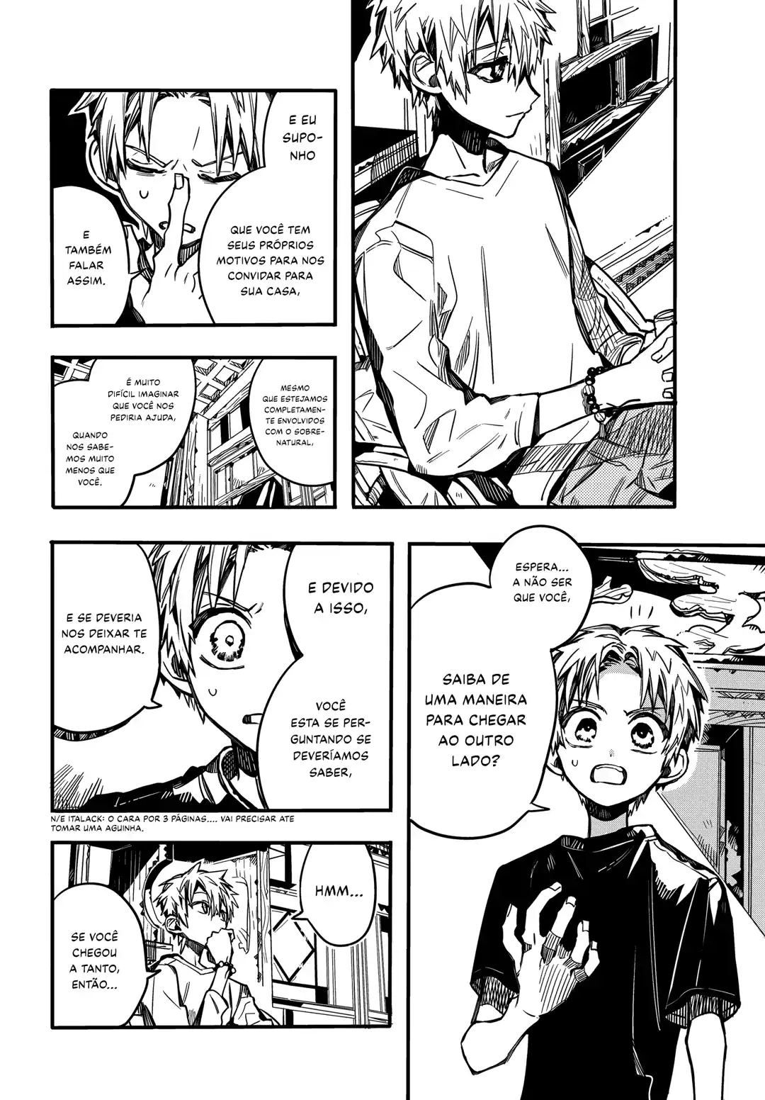 Read Toilet-bound Hanako-kun pt_BR Manga Online