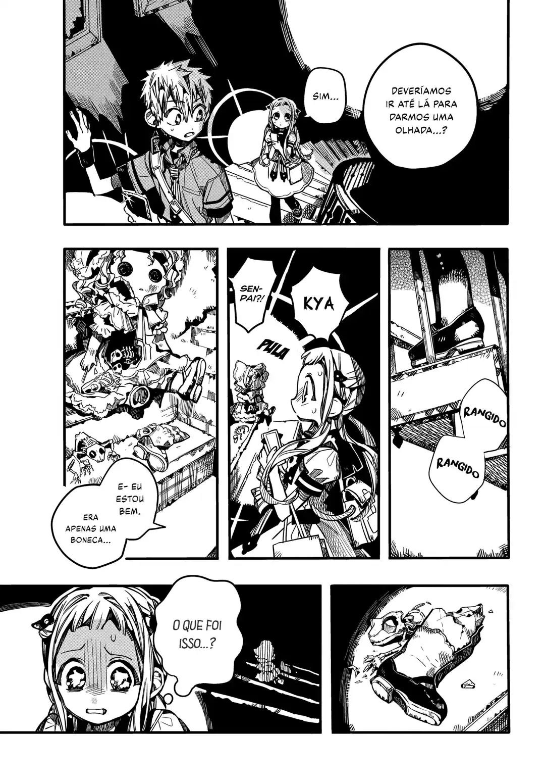 Read Toilet-bound Hanako-kun pt_BR Manga Online