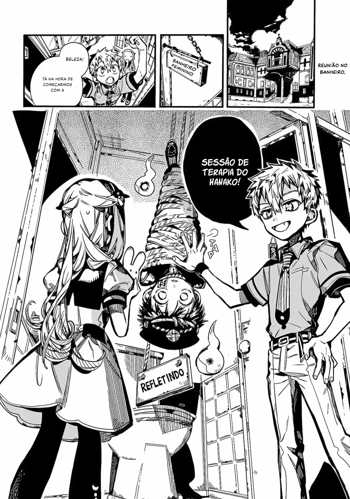 Read Toilet-bound Hanako-kun pt_BR Manga Online