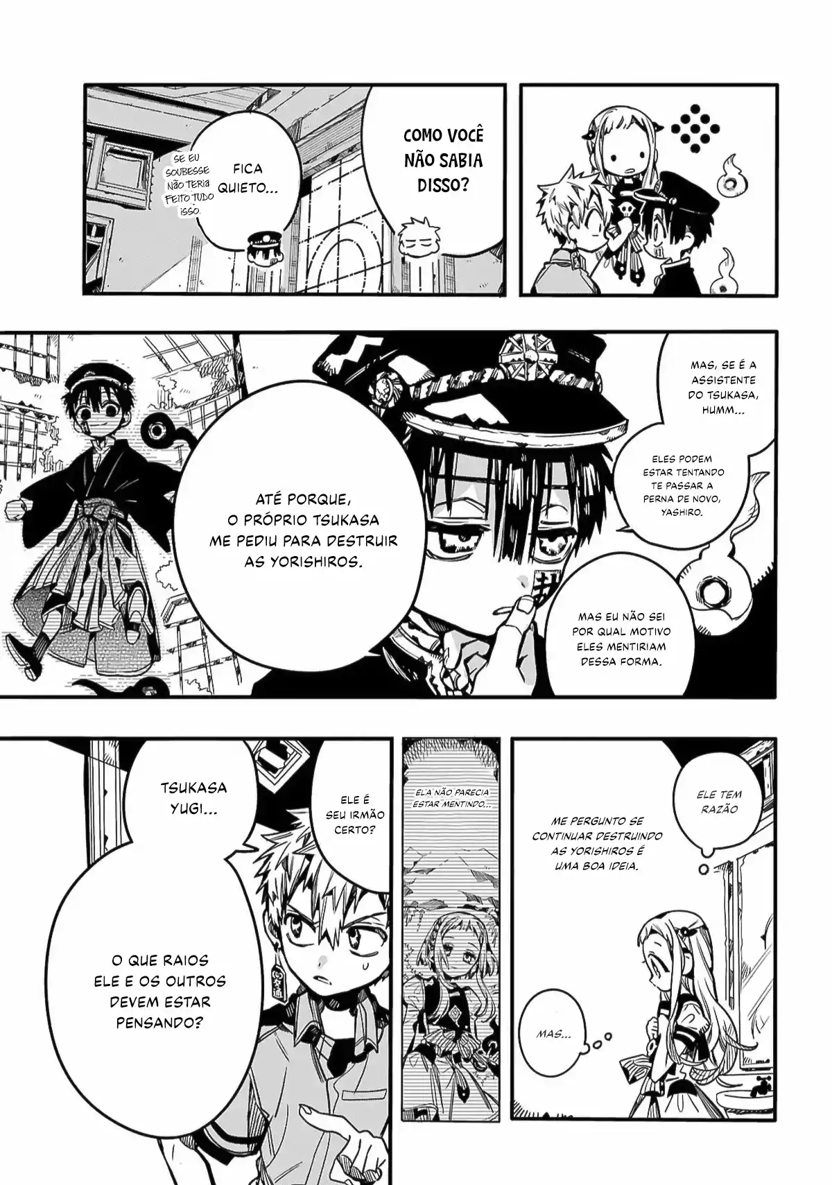 Read Toilet-bound Hanako-kun pt_BR Manga Online