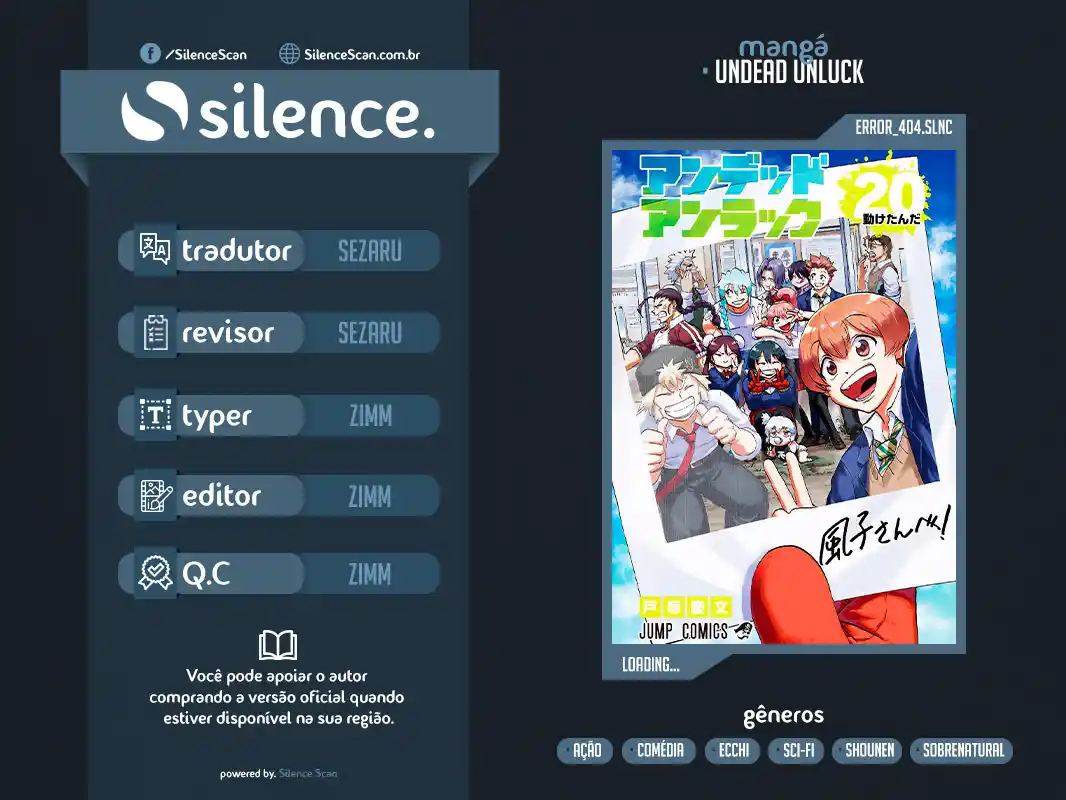 Read Undead Unluck pt_BR Manga Online